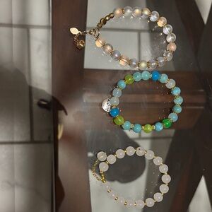 Elegant Beaded Bracelet Set